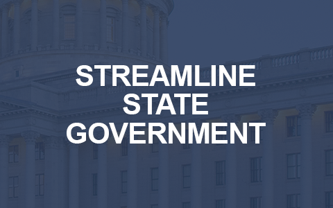 Streamline state government